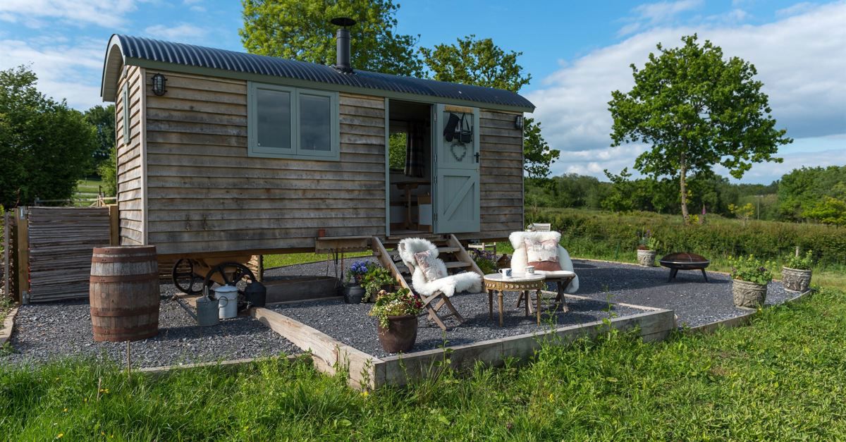 Shepherd hut holidays near The Lake District Loop