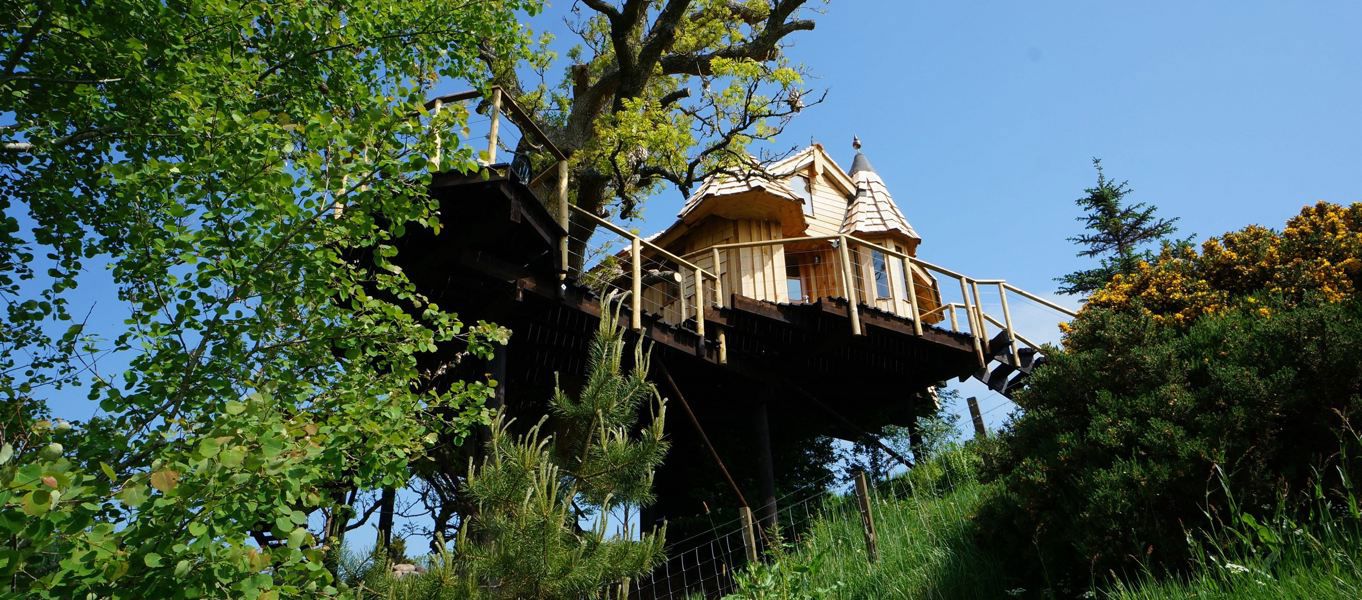 Treehouse holidays in the UK Treehouse glamping