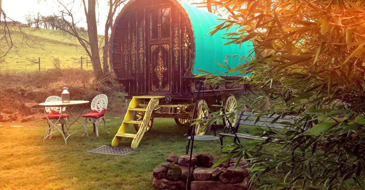 10+ gypsy caravans in Wales find the top glamping holidays