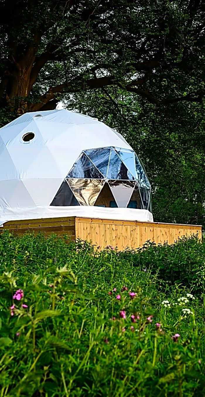 3 glamping domes in Scotland