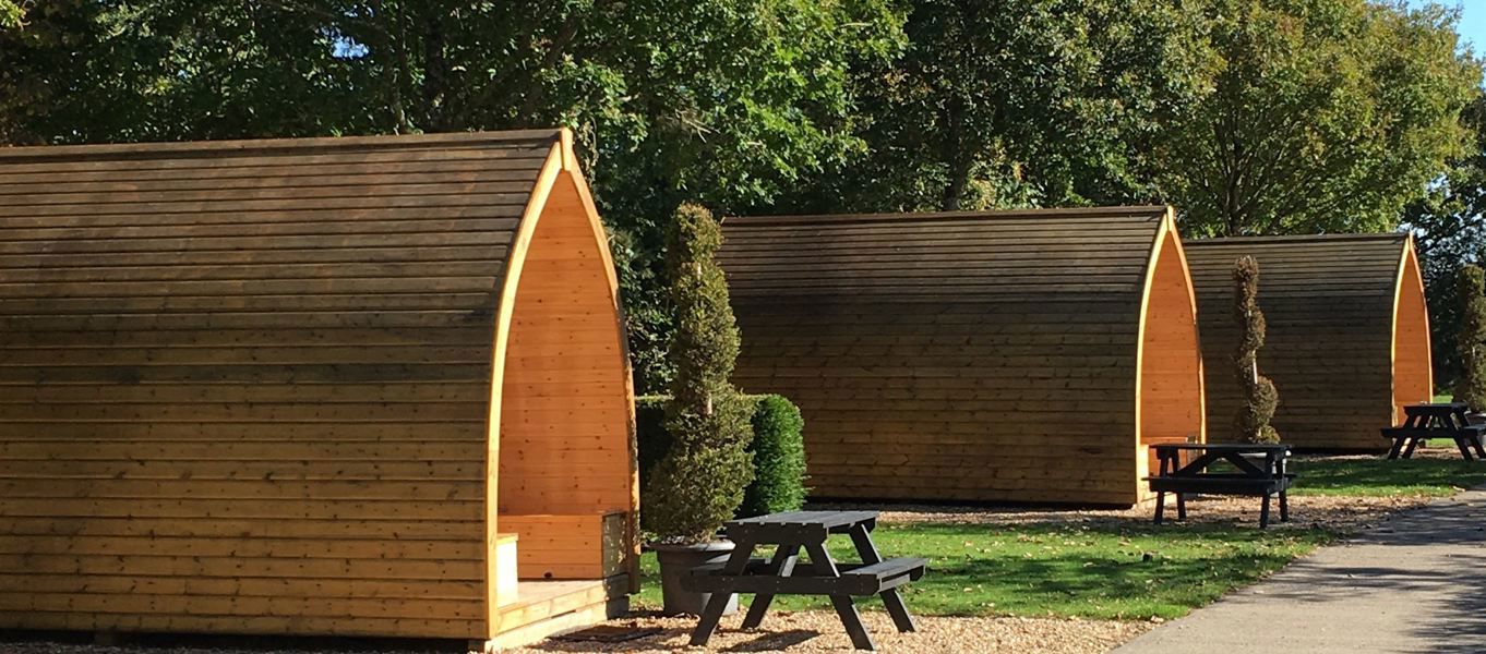 Glamping pods and camping pod holidays in the UK