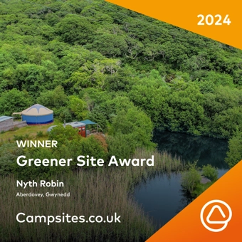 Greener Site Award winner badge