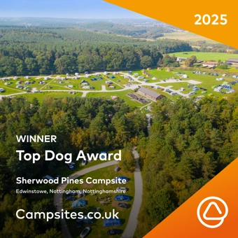 Top Dog Award winner badge