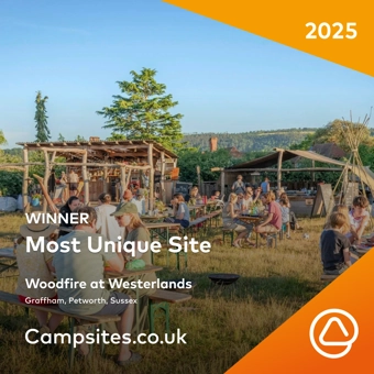 Most Unique Site winner badge