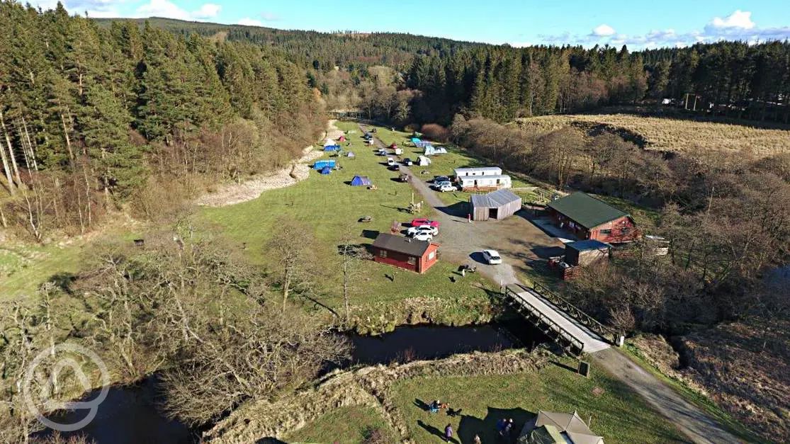Kielder Village Camping and Caravan Site in Hexham, Northumberland