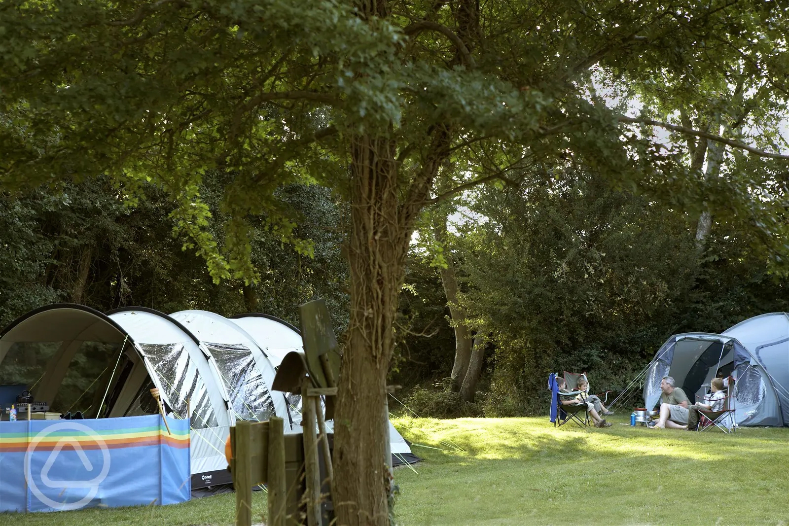 Corfe Castle Dorset Camping in Wareham, Dorset