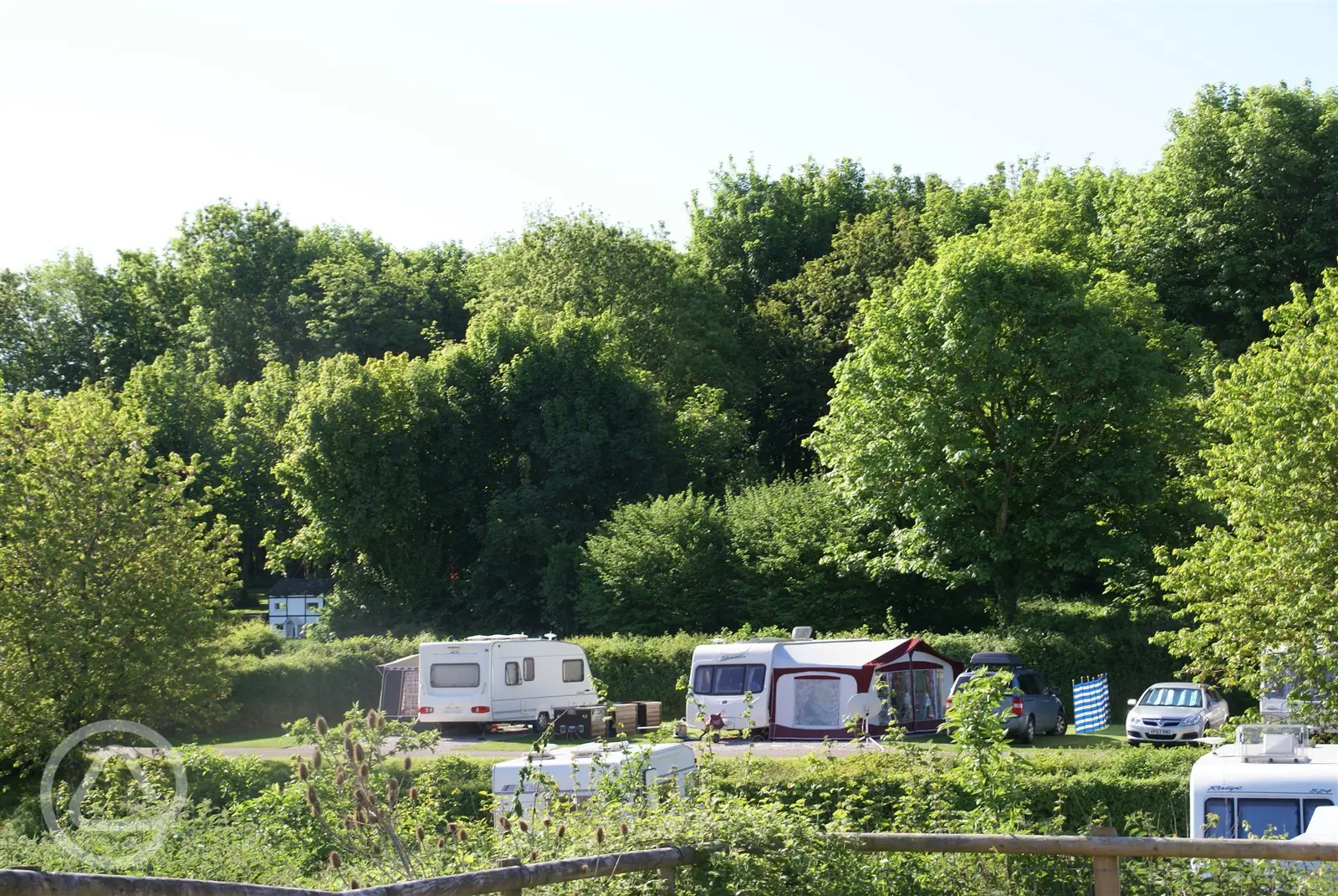 Dornafield Caravan Park in Newton Abbot, Devon
