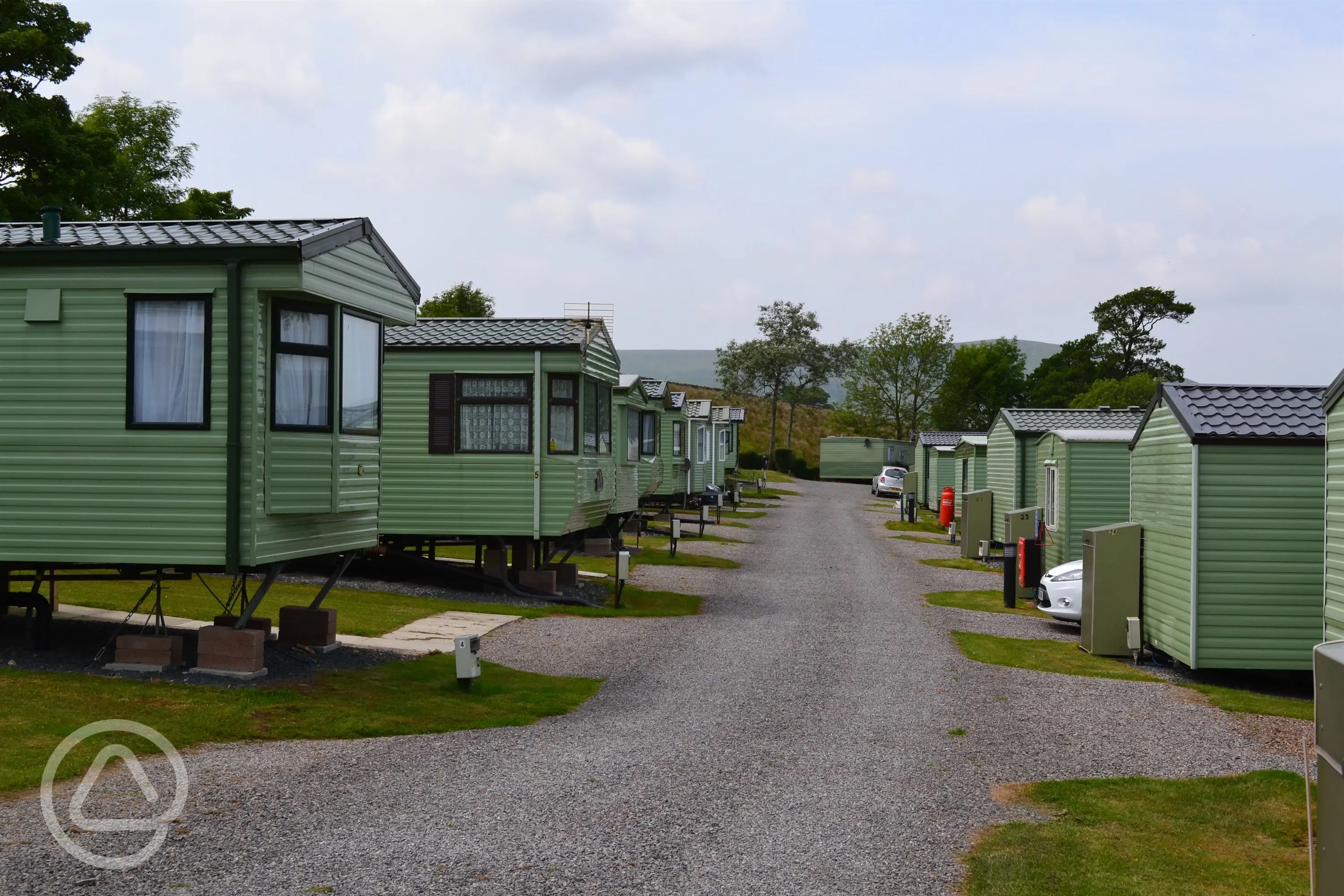 Honeycott Caravan Park in Hawes, North Yorkshire