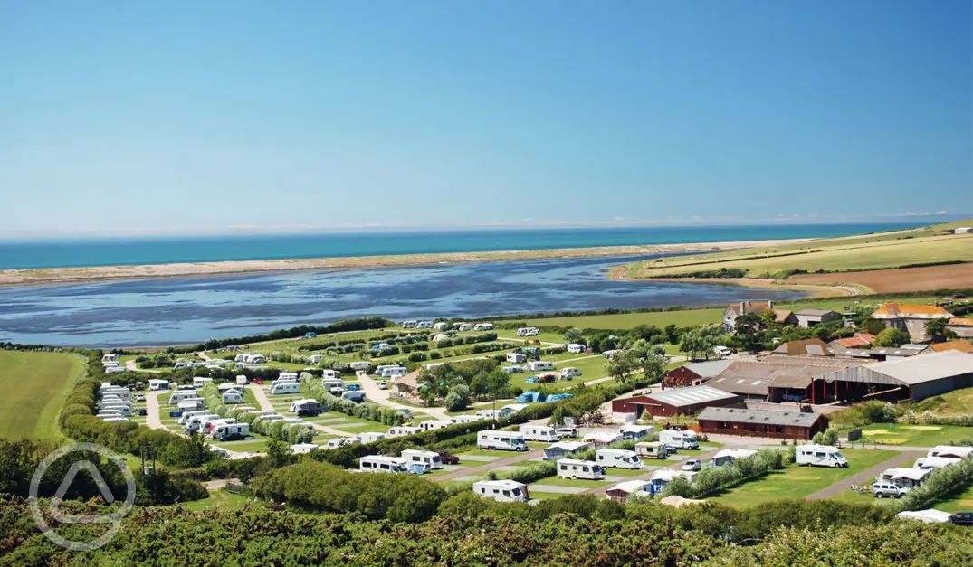 East Fleet Farm Touring Park in Weymouth, Dorset