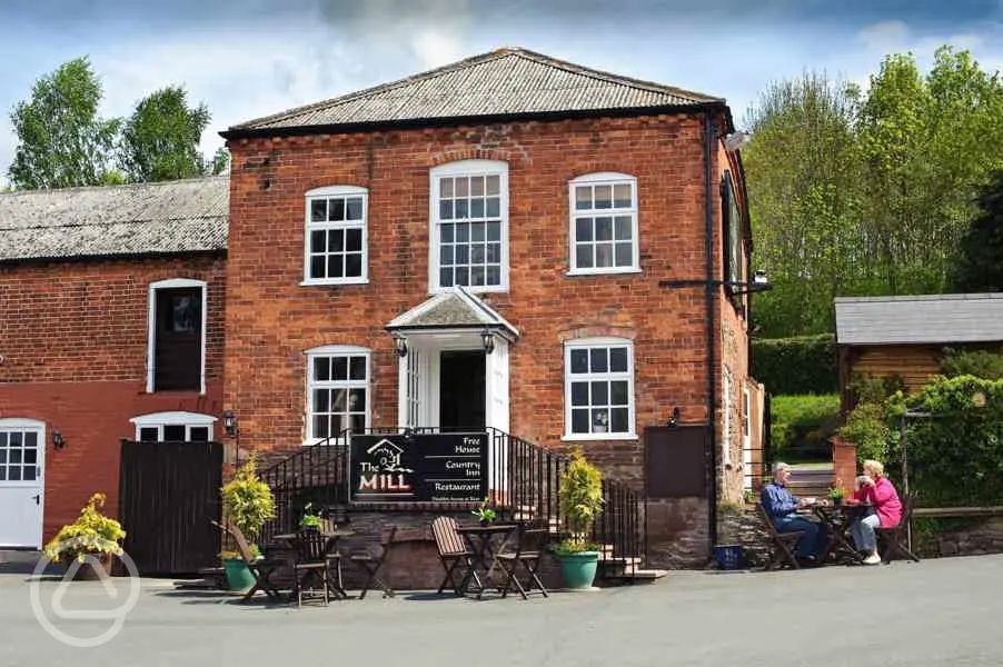 Poston Mill Touring Park in Peterchurch, Herefordshire