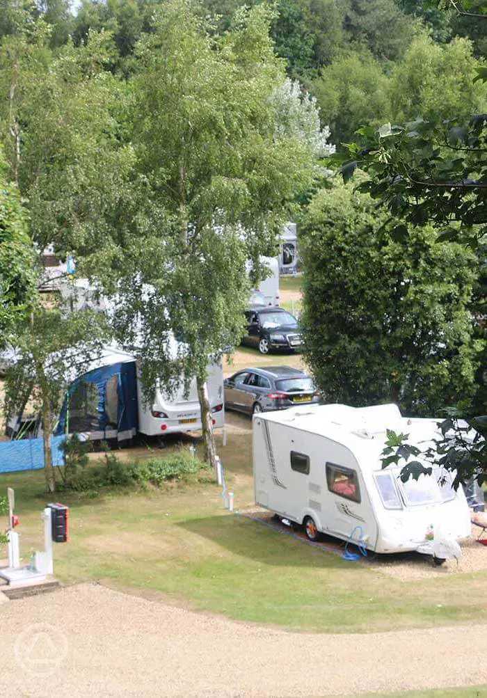 Two Mills Touring Park in North Walsham, Norfolk