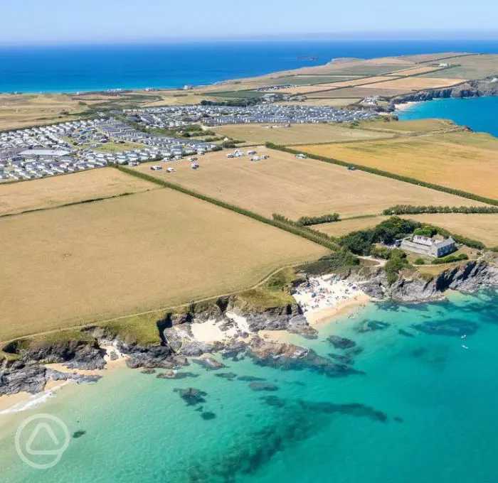Harlyn Sands Holiday Park in Padstow, Cornwall book online now
