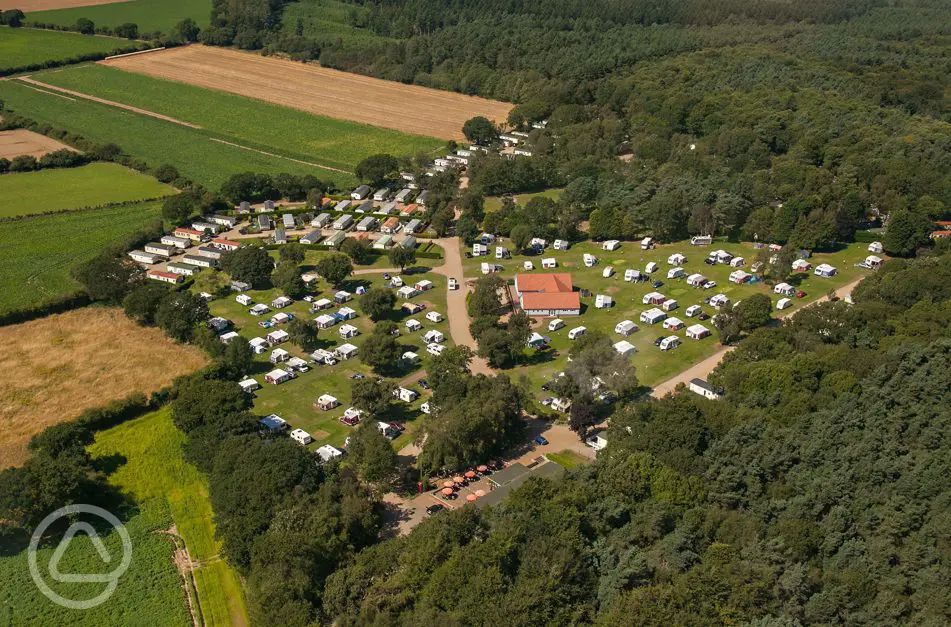 Woodlands Caravan Park in Sheringham, Norfolk