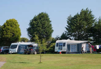 Carnon Wollas Touring Park in Truro, Cornwall