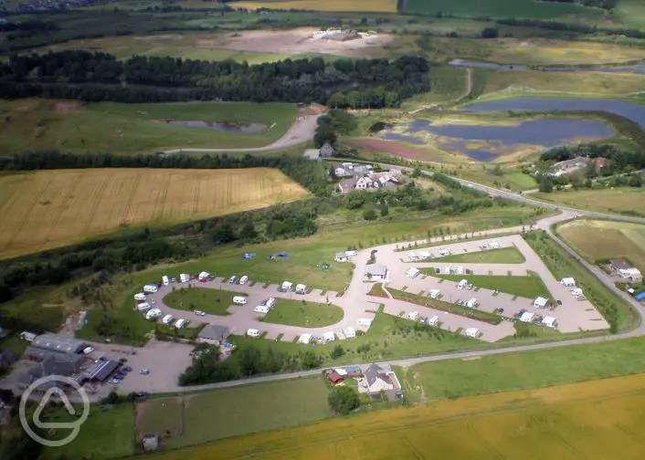 Caravan parks on the East Coast