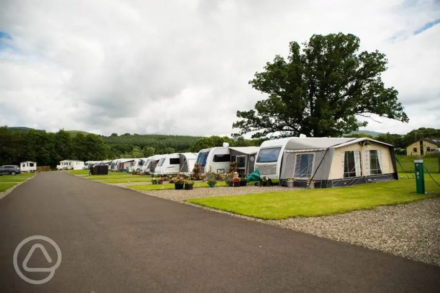 Keltie Bridge Caravan Park in Callander, Perthshire Keltie Bridge Caravan Park in Callander, Perthshire