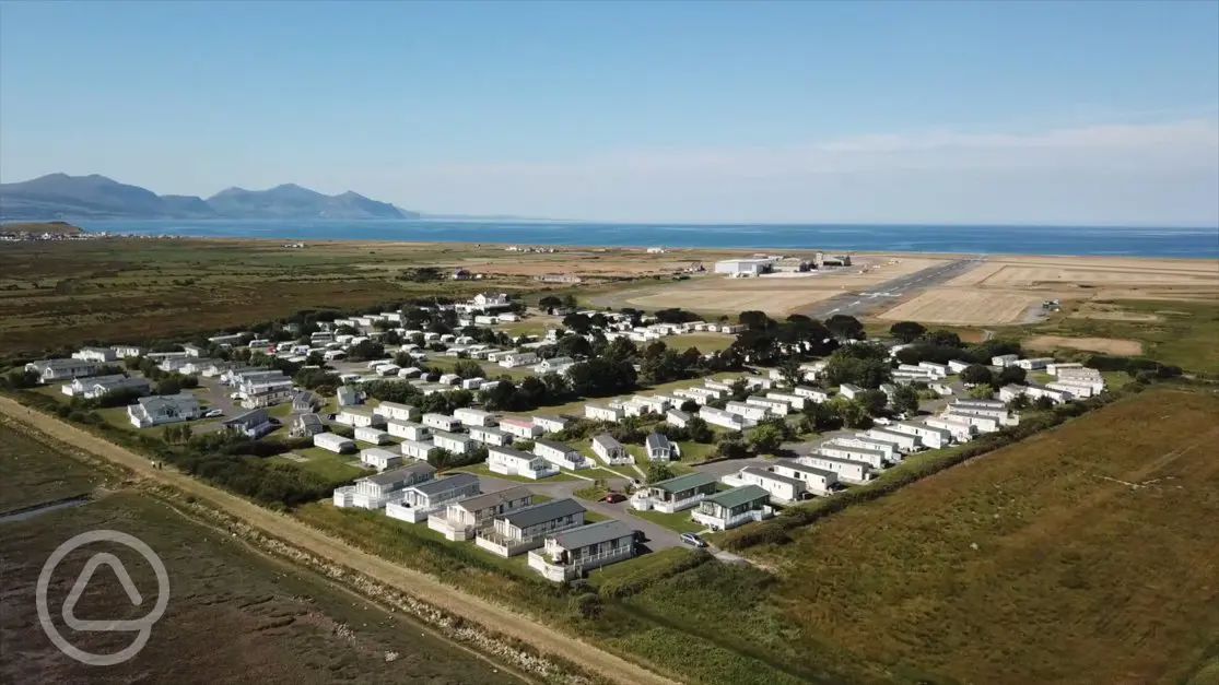 Morfa Lodge Holiday Park in Caernarfon, Gwynedd