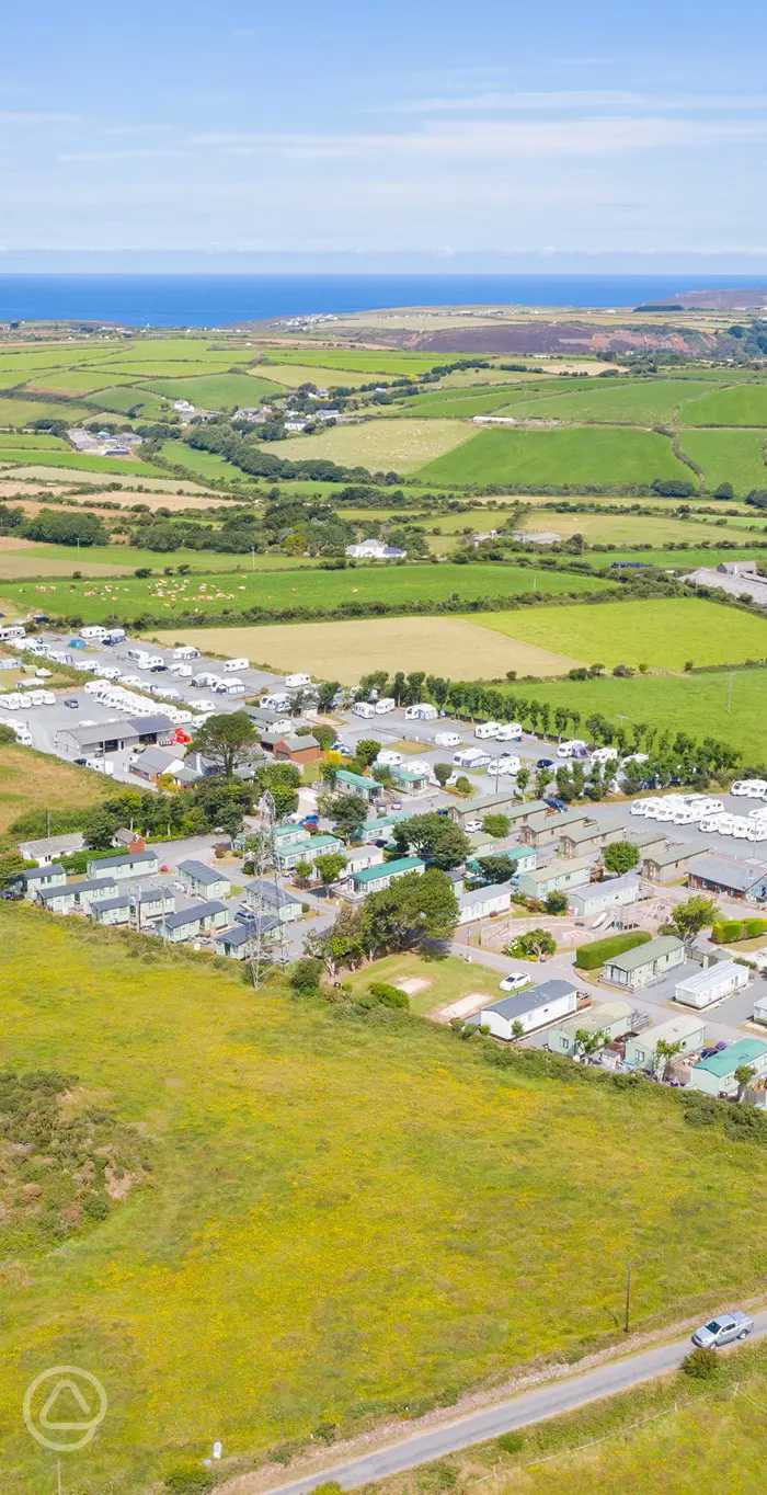 Globe Vale Holiday Park In Redruth Cornwall