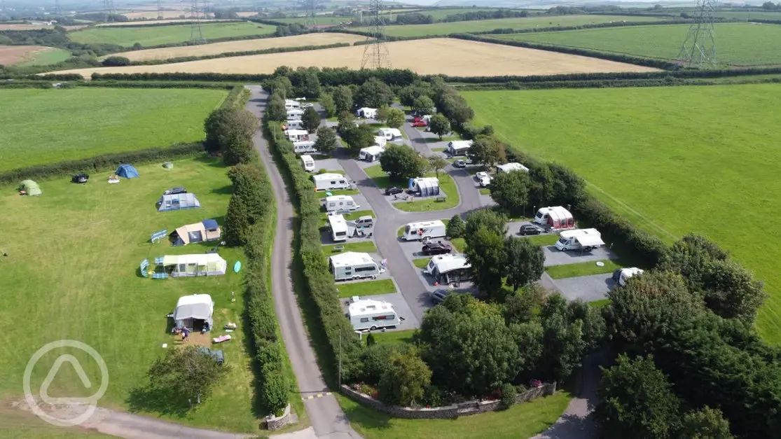 Windmill Hill Caravan Park in Pembroke, Pembrokeshire