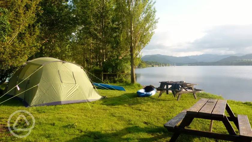 Waterside Farm Campsite in Penrith, Cumbria