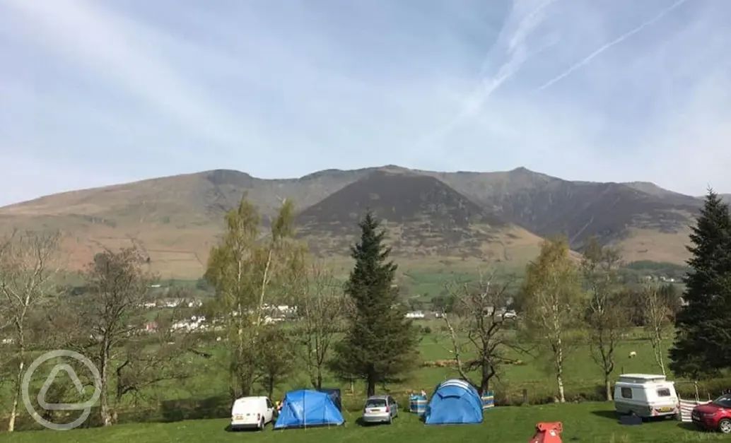 Setmabanning Caravan Park in Keswick, Cumbria