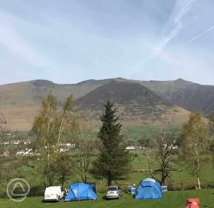 Setmabanning Caravan Park in Keswick, Cumbria