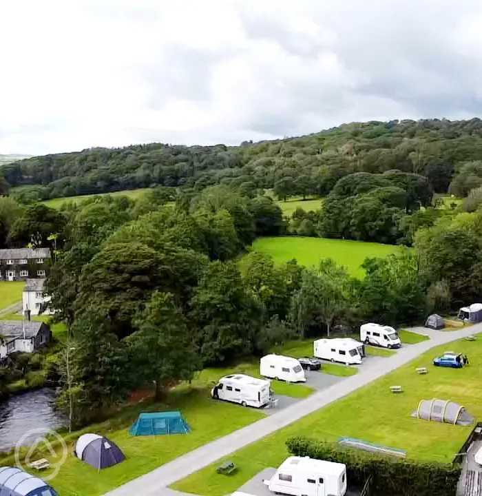 The Old Post Office Campsite in Holmrook, Cumbria