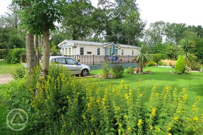 Thirkleby Hall Caravan Park in Thirsk, North Yorkshire