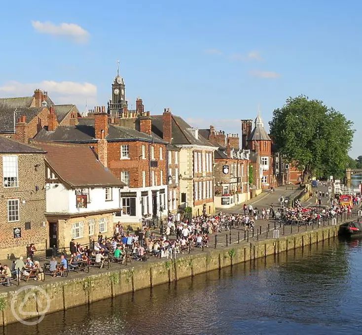 Tollerton Caravan Park in York, North Yorkshire