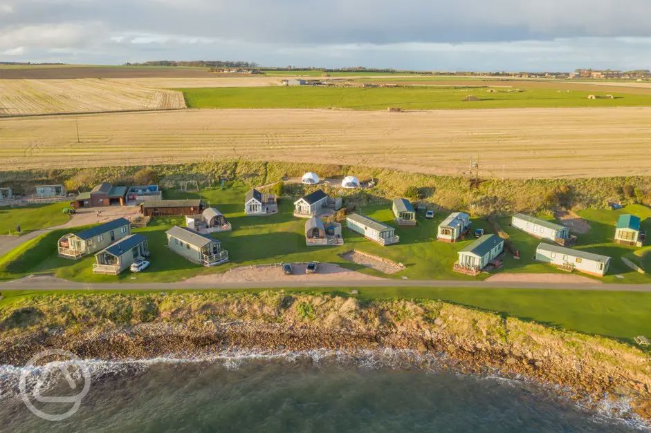 Sauchope Links Park in Crail, Fife