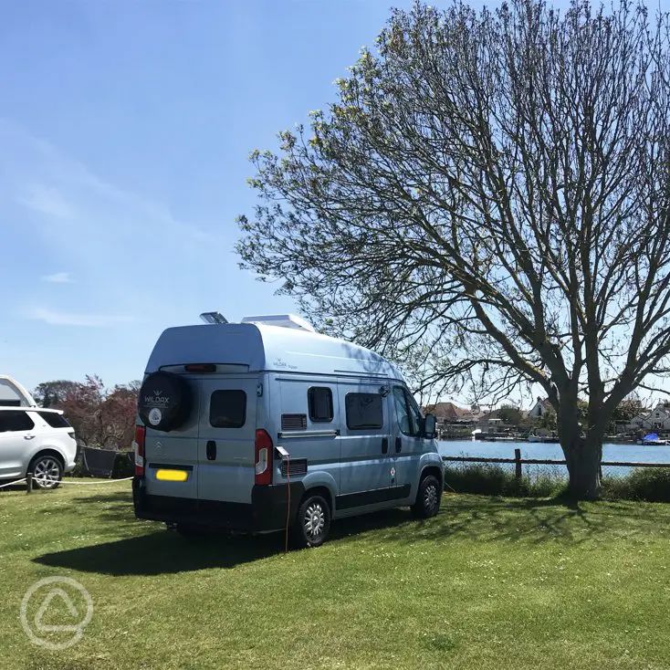 Fishery Creek Touring Park in Hayling Island, Hampshire