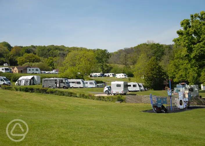 Caravan parks in Lyme Regis, Dorset