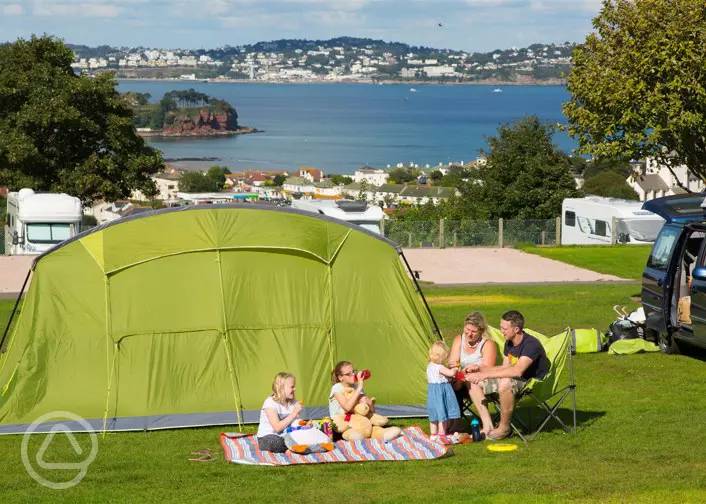 Campsites near Blackpool Sands
