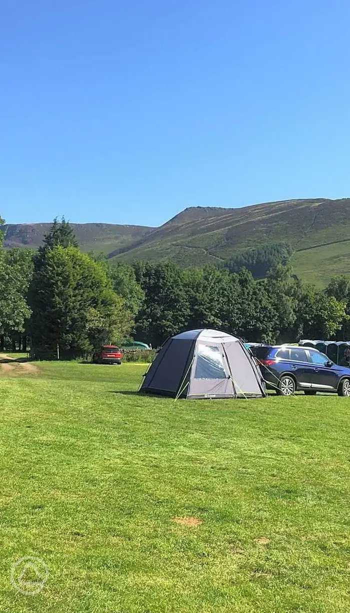 Newfold Farm Campsite in Hope Valley, Derbyshire