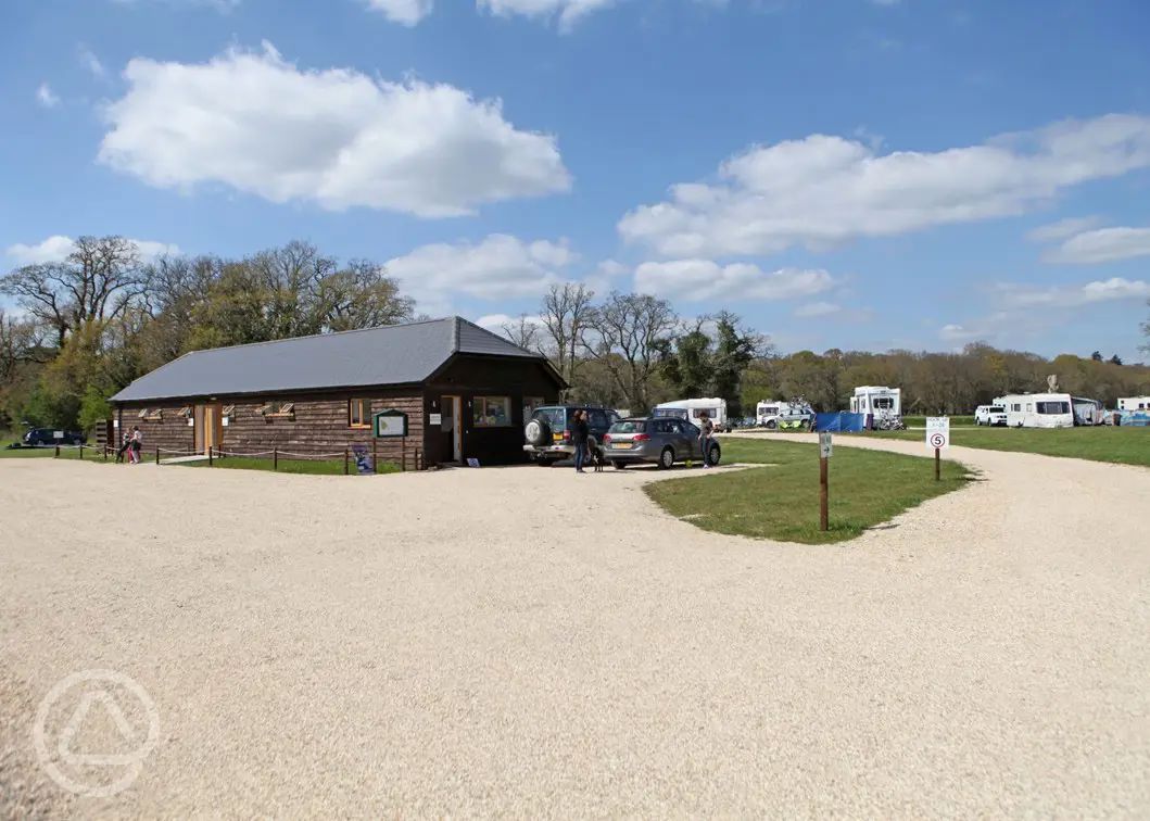 Campsites with electric hook up in the New Forest