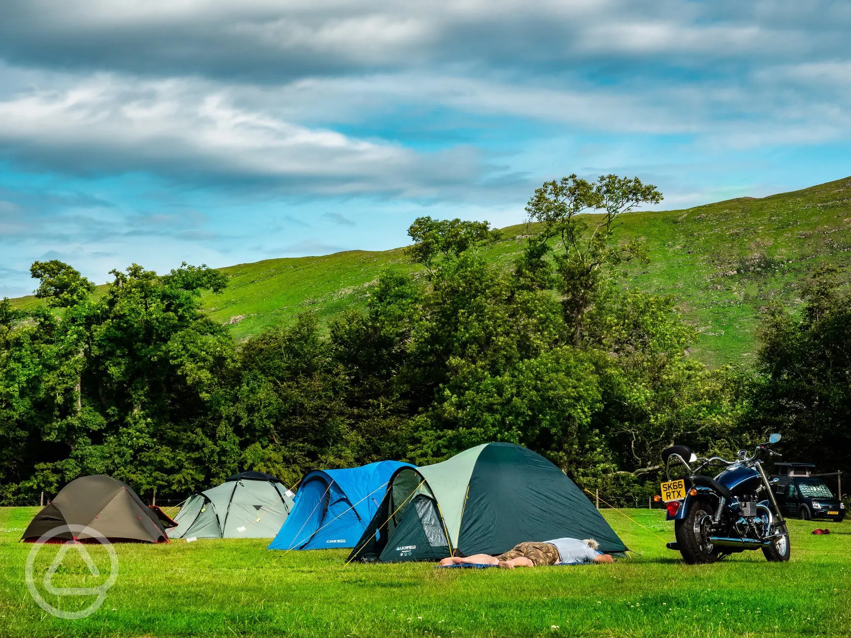 Applecross Campsite In Strathcarron Highlands