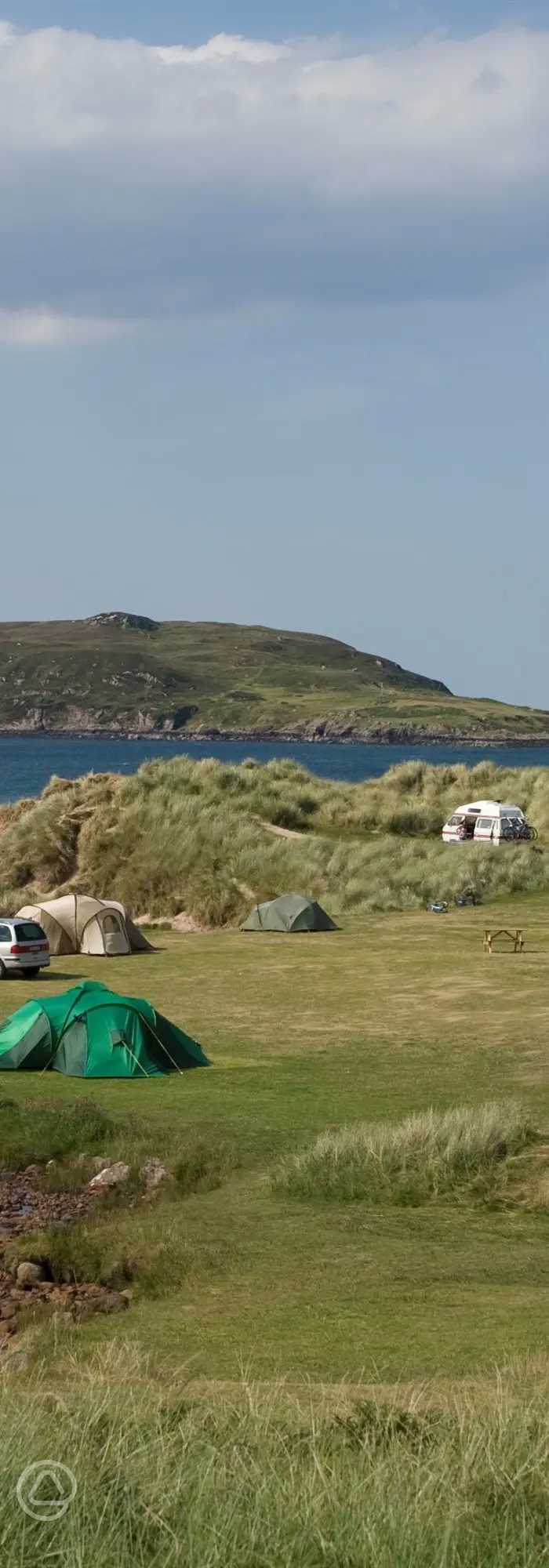 Sands Caravan and Camping Park in Gairloch, Highlands