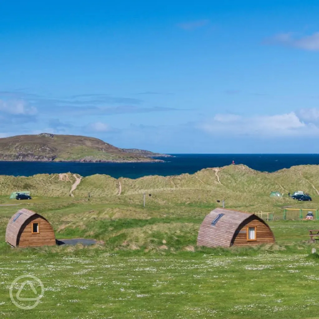 Sands Caravan and Camping Park in Gairloch, Highlands