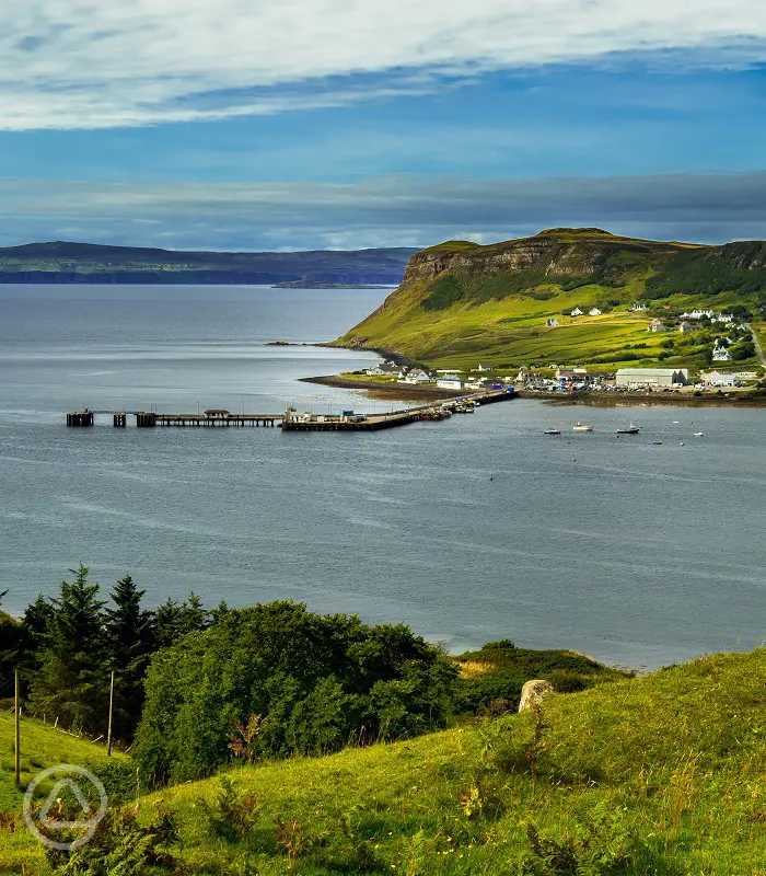 Uig Uig Bay Campsite in Isle Of Skye, Inner Hebrides