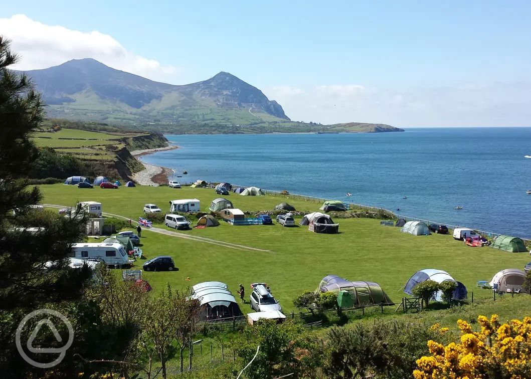 Campsites with fishing in North Wales