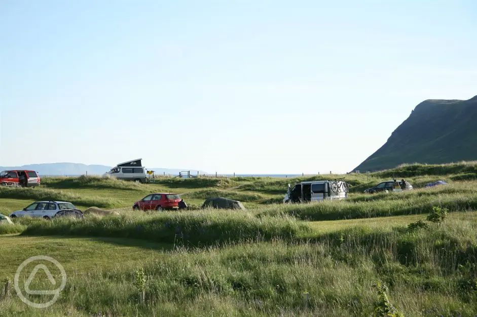 camping near glentress