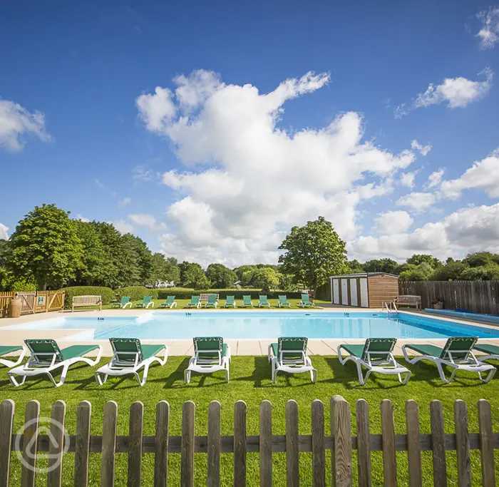 Swiss Farm Touring and Camping in HenleyonThames, Oxfordshire