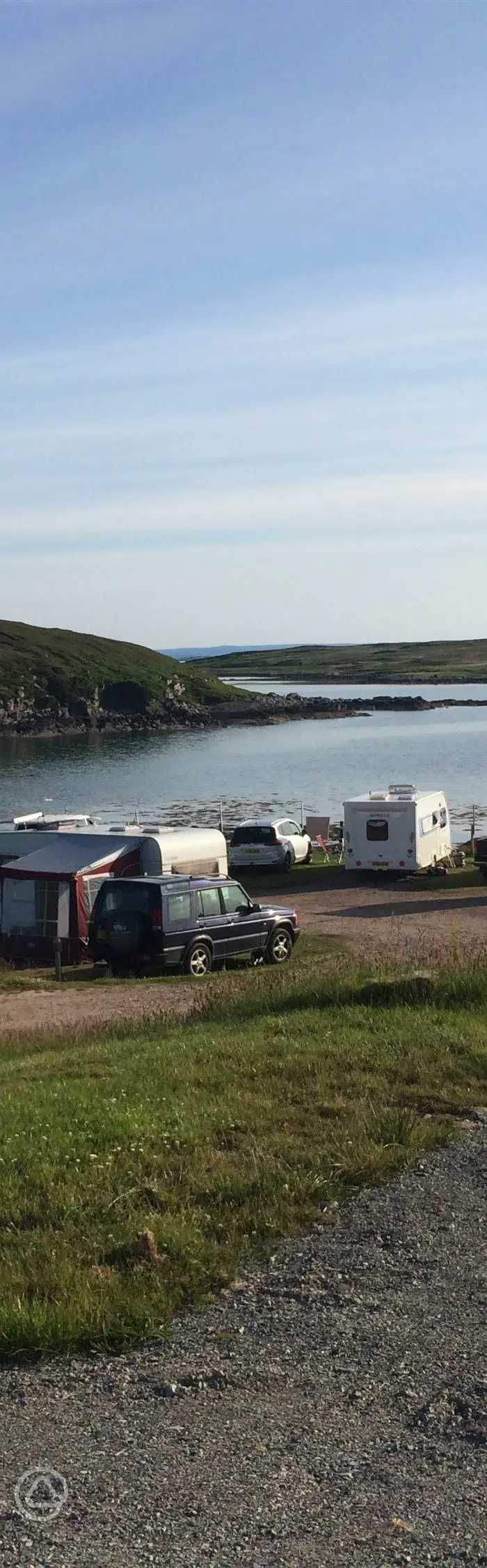 Port a Bhaigh Campsite in Ullapool, Highlands