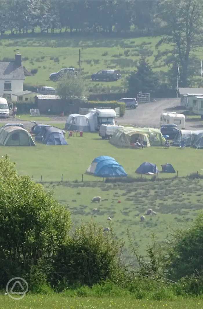 Aeron View Camping in Aberystwyth, Ceredigion
