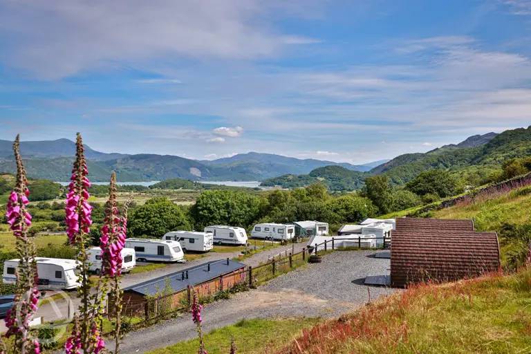 Bwlchgwyn Farm Campsite and Pony Trekking Centre in Fairbourne, Gwynedd ...