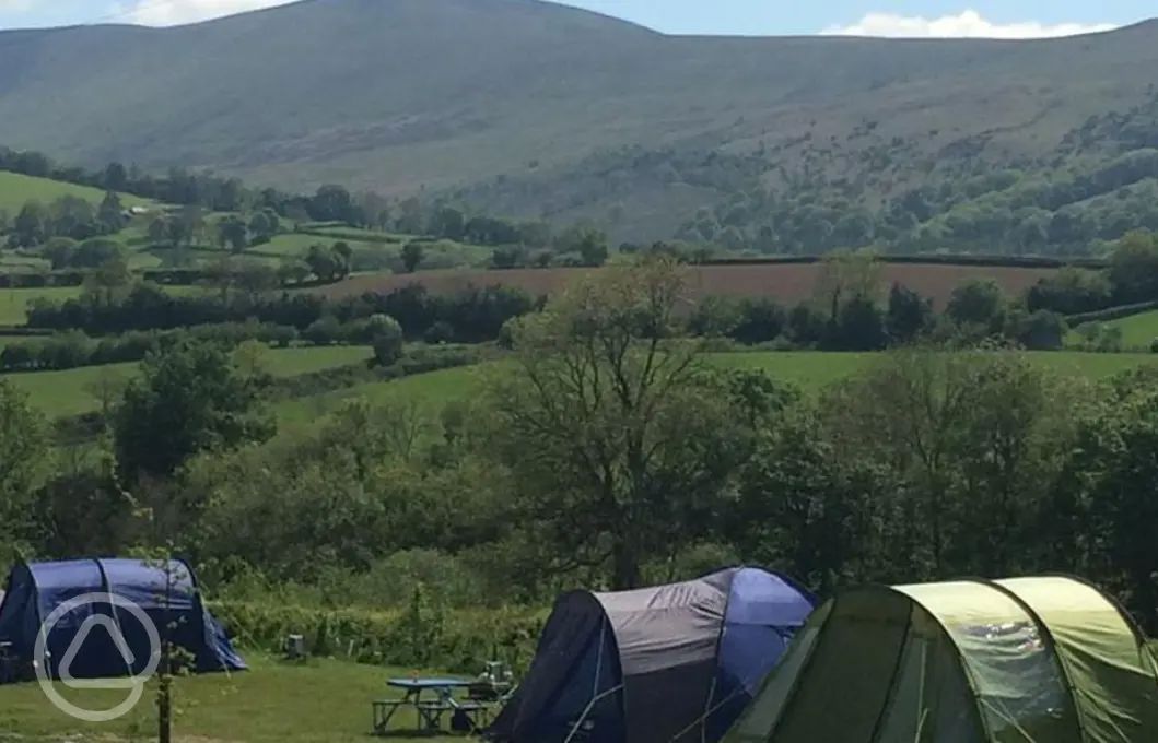 Campsites near Pen y Fan