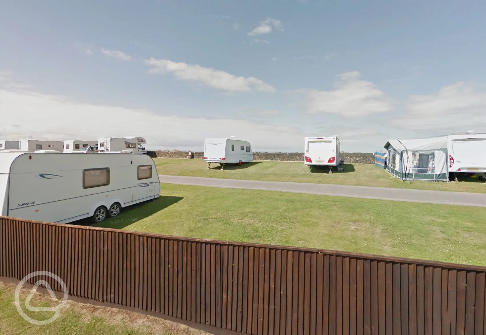 Channel View Caravan Park in Brean, Somerset