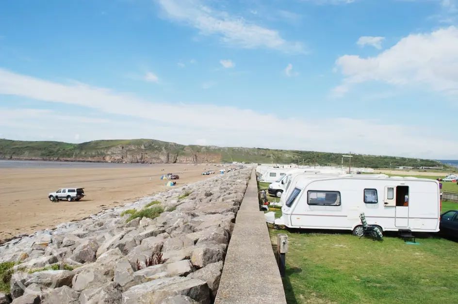 Channel View Caravan Park In Brean Somerset