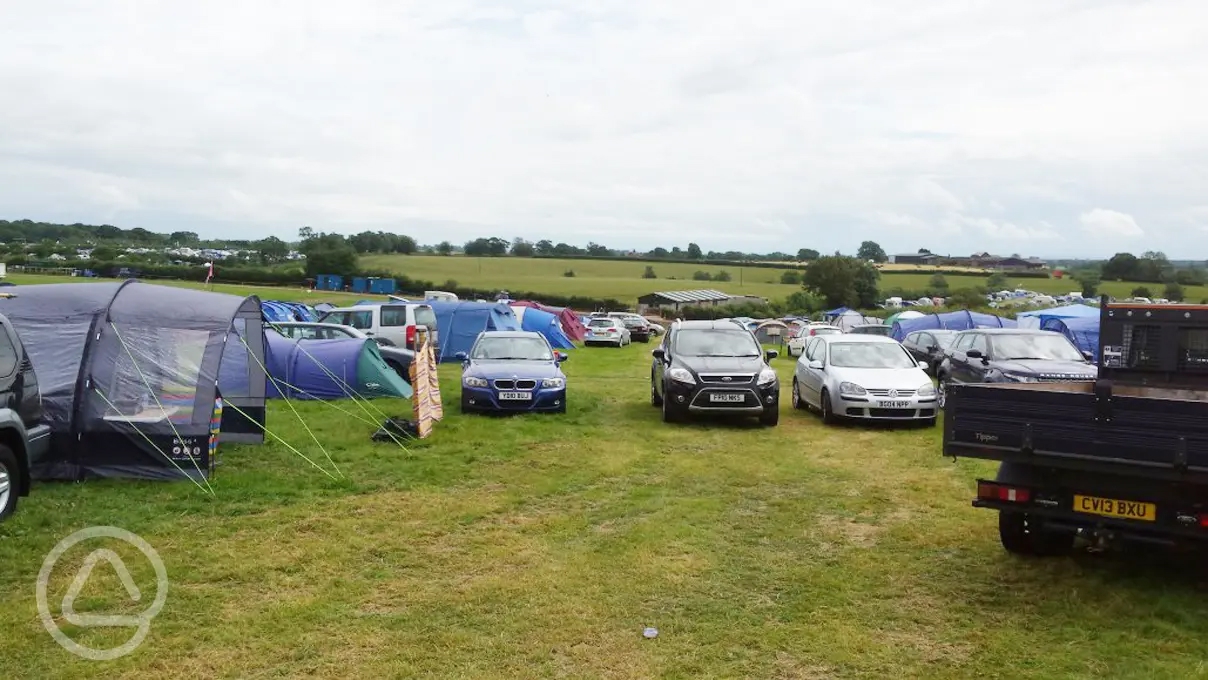 Dadford Road Campsite in Silverstone, Northamptonshire