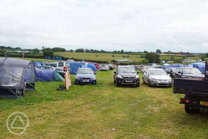Dadford Road Campsite in Silverstone, Northamptonshire